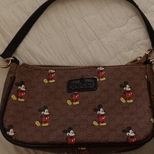 Gucci Mickey Mouse Shoulder Bag